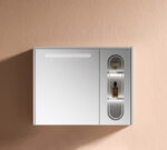 ΚΑΘΡΕΦΤΗΣ CIRCE LED 760x660mm χρ.LIGHT GREY