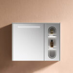 ΚΑΘΡΕΦΤΗΣ CIRCE LED 760x660mm χρ.LIGHT GREY