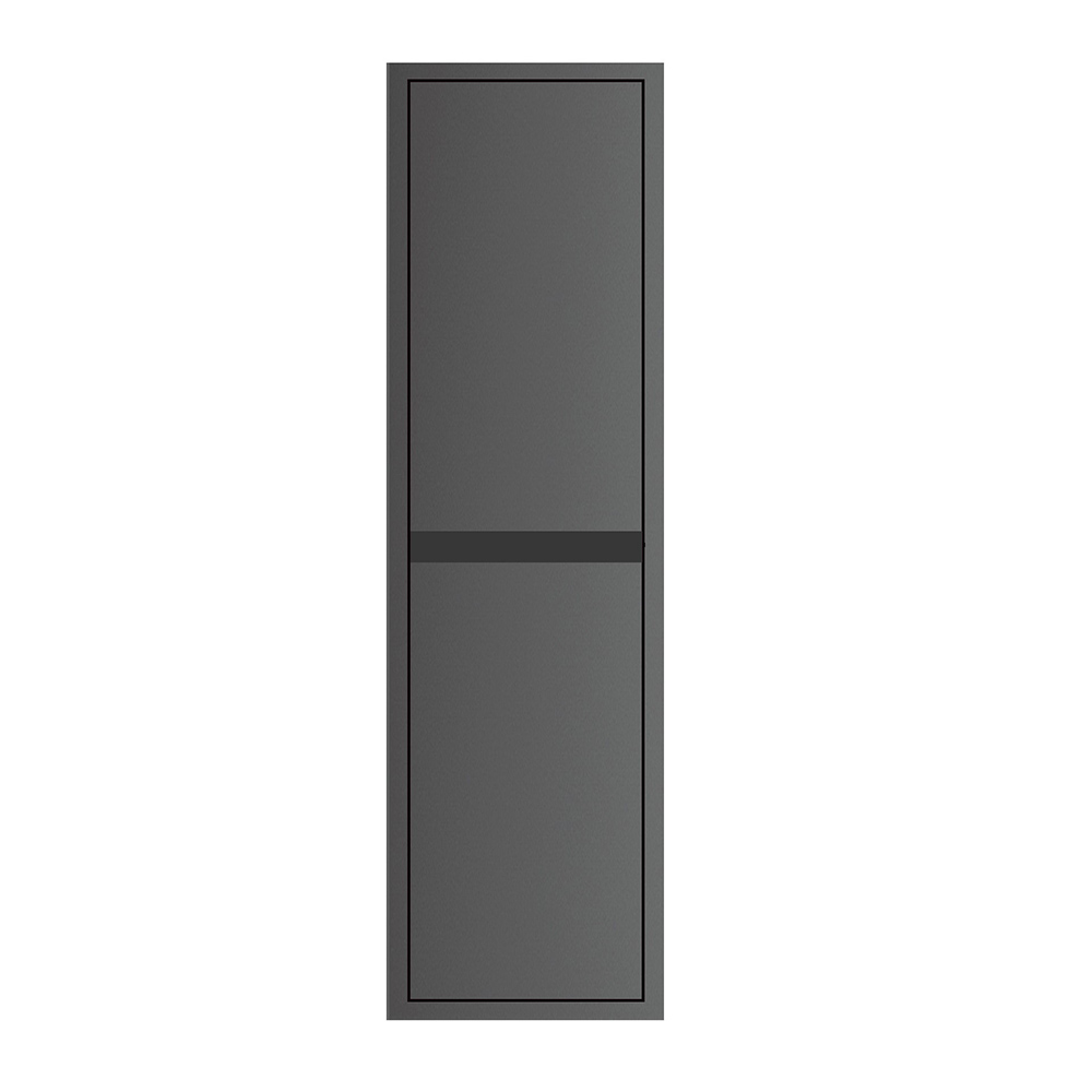 DIVA-SIDE-CABINET Στήλη DIVA Κρεμαστή 35cm PLYWOOD χρ.ANTHRACITE 3CDIV035ANT - Image 1