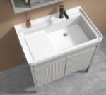 ΣΕΤ ΠΑΓΚΟΥ DRYAS 80cm χρ.SILVER GREY ΠΟΛΥΑΙΘΥΛΕΝΙΟ (HDPE High Density) - Image 2