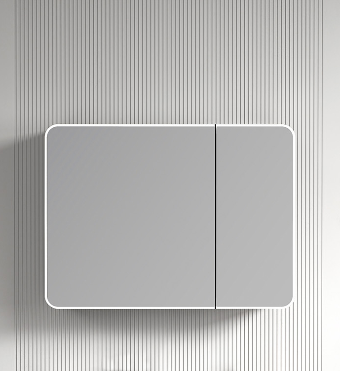 ECHO-90-100-mirror ΚΑΘΡΕΦΤΗΣ ECHO LED 900x700cm χρ.SOFT LEMON - Image 1