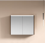 ΚΑΘΡΕΦΤΗΣ ELECTRA LED 760x660mm χρ.WOODEN BROWN