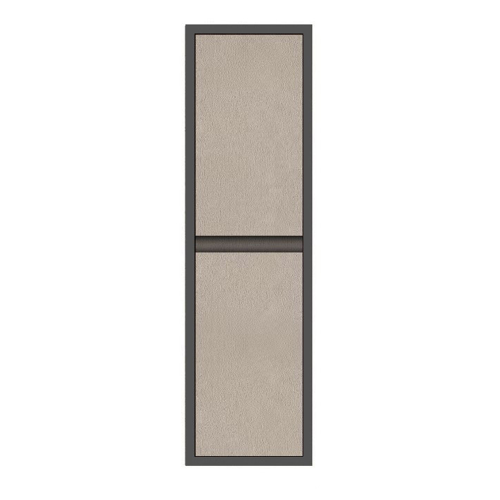 ELITESIDE-CABINET Στήλη ELITE Κρεμαστή 35cm PLYWOOD χρ.SMOKE GREY 3CELI035SMG - Image 1