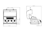 BBQ ΥΓΡΑΕΡΙΟΥ SEMI-PROF TGH-BI-M61 4+1 17,5kW - Image 6