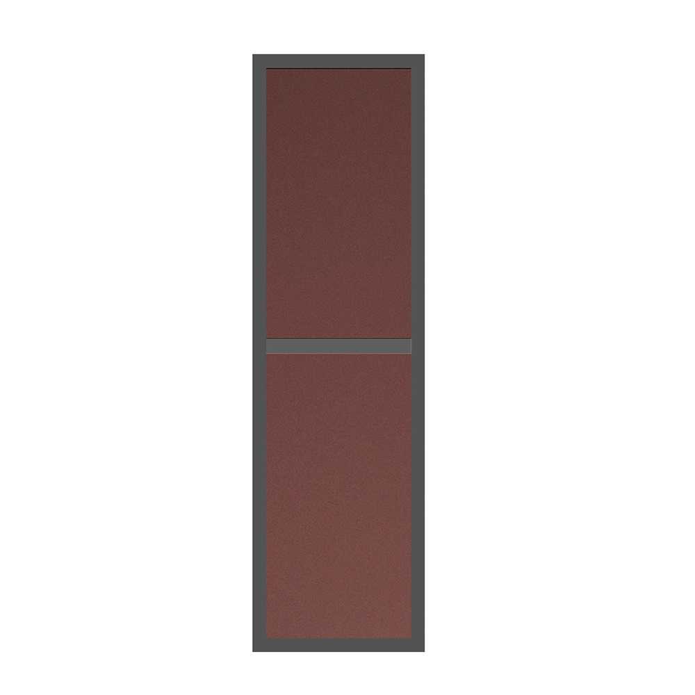 ERIETE-SIDE-CABINET Στήλη ERIETE Κρεμαστή 35cm PLYWOOD χρ.RUBY/ANTHRACITE 3CERI035RUAN - Image 1