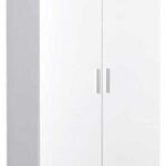 Ντουλάπα GRD-320-BB Trendline Λευκό 80x187x47cm