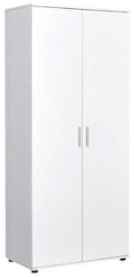 Ντουλάπα GRD-320-BB Trendline Λευκό 80x187x47cm