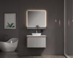 Καθρέφτης GREYS 80cm χρ. LIGHT GREY κωδ. 3MGRE080LGR - Image 2