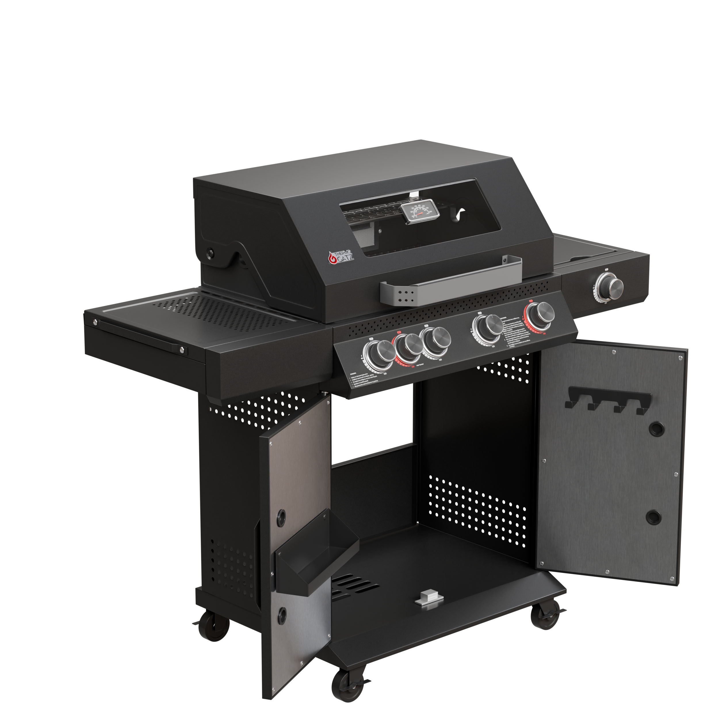 BBQ ΥΓΡΑΕΡΙΟΥ GS GRILL ABYSS VIEW 4+1+1 19kW - Image 4
