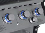 BBQ ΥΓΡΑΕΡΙΟΥ GS GRILL SUPERIOR 3+1 ΙΝΟΧ - 14kW - Image 7