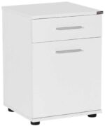 Κομοδίνο KMD-511-BB Trendline Λευκό 40x57x39cm