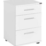 Κομοδίνο KMD-530-BB Trendline Λευκό 40x57x39cm