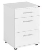 Κομοδίνο KMD-530-BB Trendline Λευκό 40x57x39cm