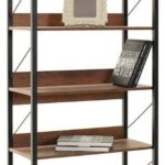 Βιβλιοθήκη KTP-850-OO Connect Καρυδιά  73x172x35cm