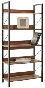 Βιβλιοθήκη KTP-850-OO Connect Καρυδιά  73x172x35cm