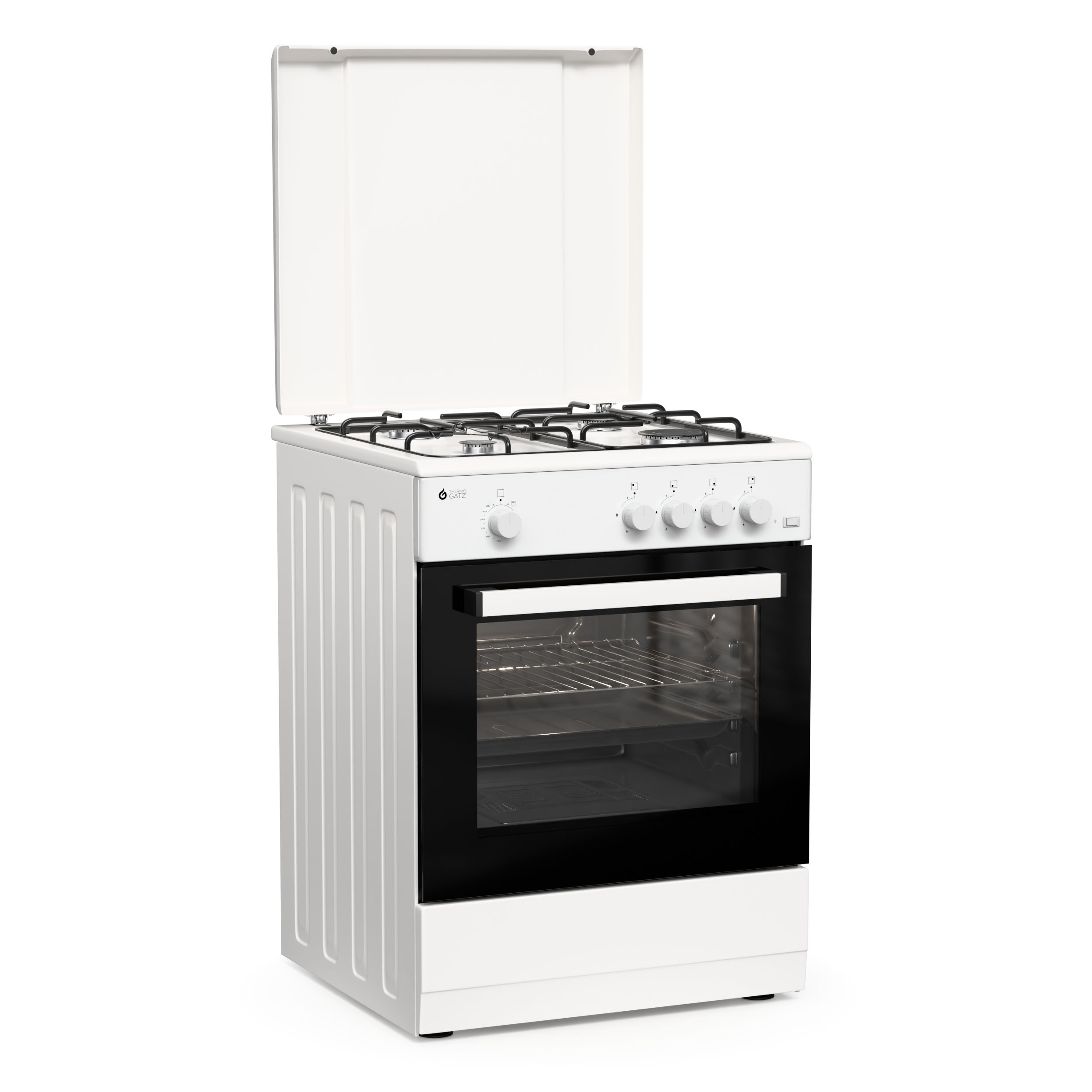 Kouzina_Aeriou_-_Gas_Cooker_TGS_161_WH_Thermogatz__2__1733908614 ΚΟΥΖΙΝΑ ΑΕΡΙΟΥ TGS 161 WH - Image 1