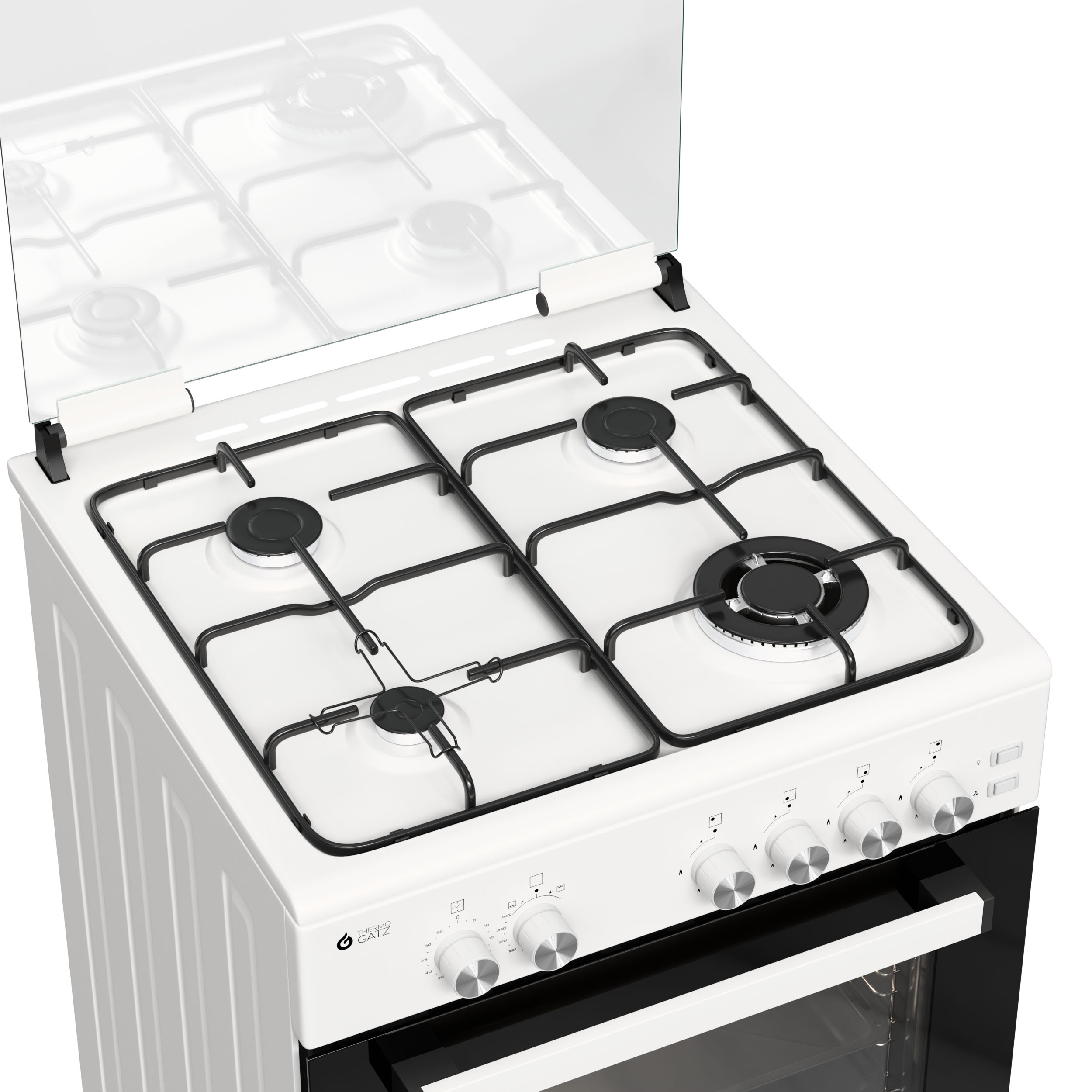 ΚΟΥΖΙΝΑ ΑΕΡΙΟΥ TGS 5021 MULTIGAS WH - Image 2