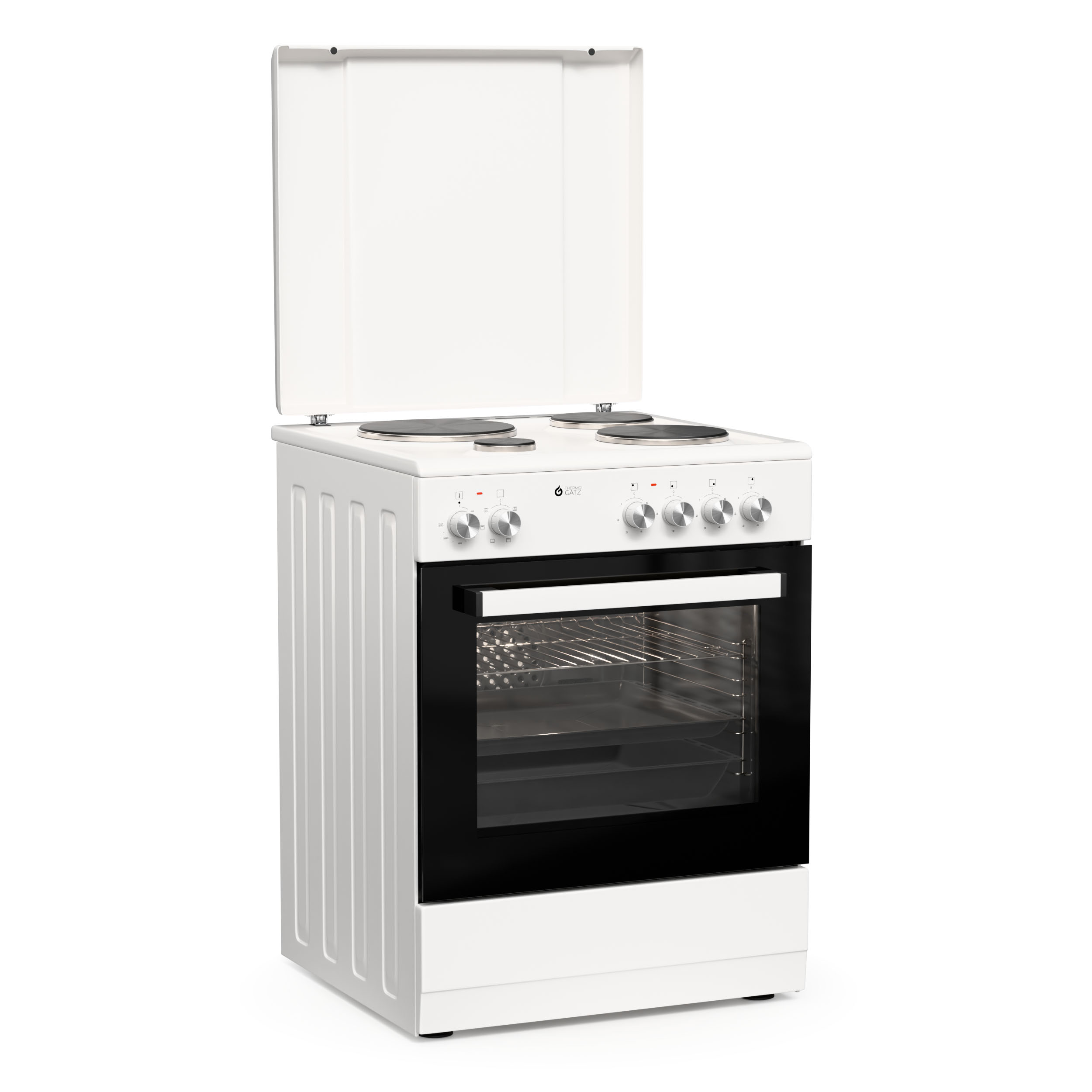 Kouzina_Ilektriki_-_Electric_Cooker_-_TGS_E120_WH_Thermogatz__2_ ΚΟΥΖΙΝΑ ΗΛΕΚΤΡΙΚΗ TGS E120 WH TURBO - Image 1
