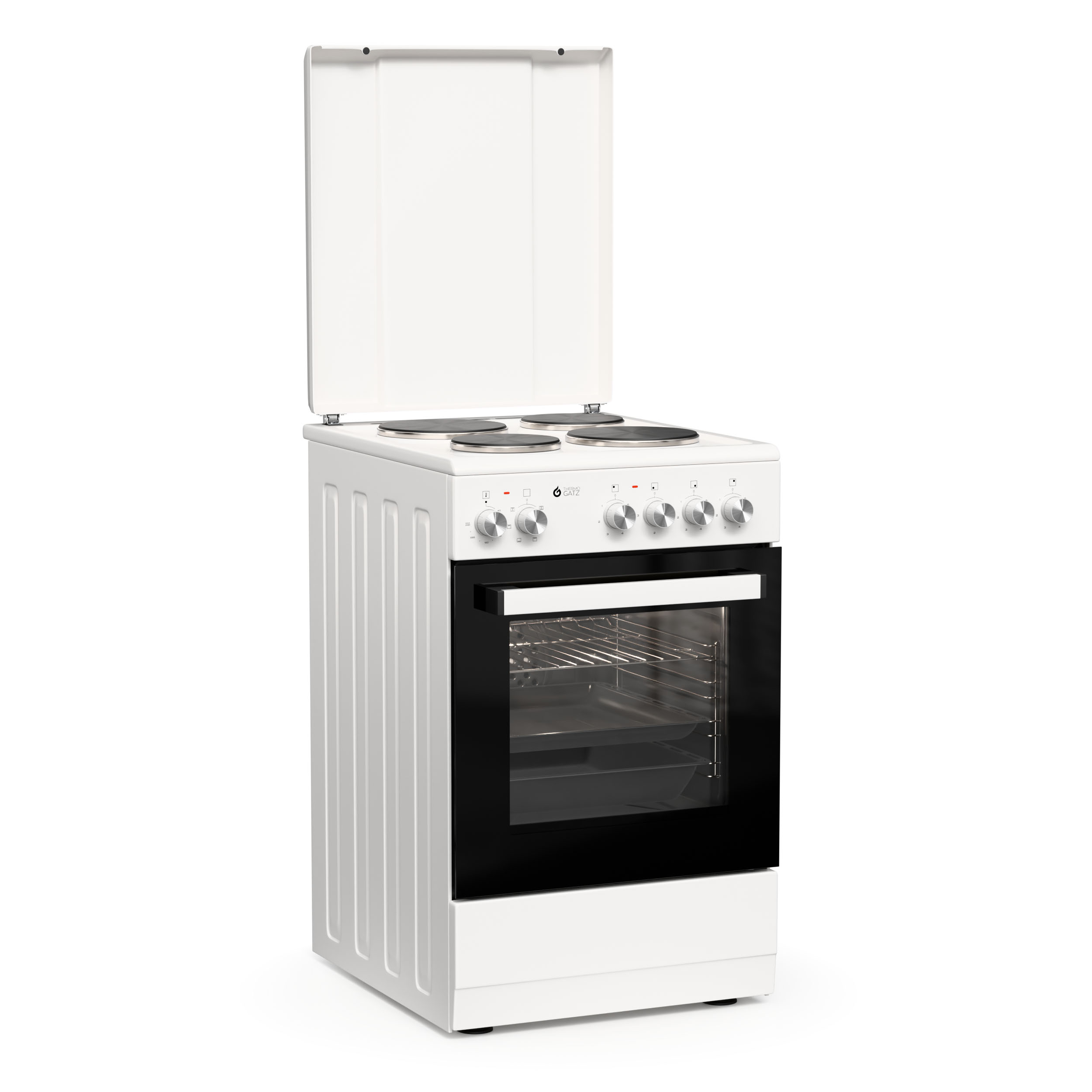 Kouzina_Ilektriki_-_Electric_Cooker_-_TGS_E50_WH_Thermogatz__2_ ΚΟΥΖΙΝΑ ΗΛΕΚΤΡΙΚΗ TGS E50 WH TURBO - Image 1