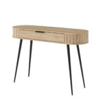 Κονσόλα LOVI με συρτάρι φυσικό cremona 120x80x40cm