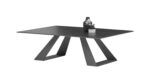Τραπεζάκι LUKE κεραμικό χρώμα Μάρμαρο Μ110xΠ70xΥ40cm