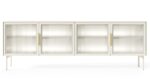 Έπιπλο τηλεόρασης Lumi Λευκό Kazmir 181x62x39cm