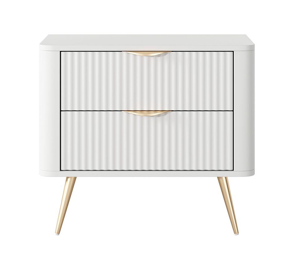 Lante_11w Κομοδίνο Lante Λευκό 63x55x38cm - Image 1