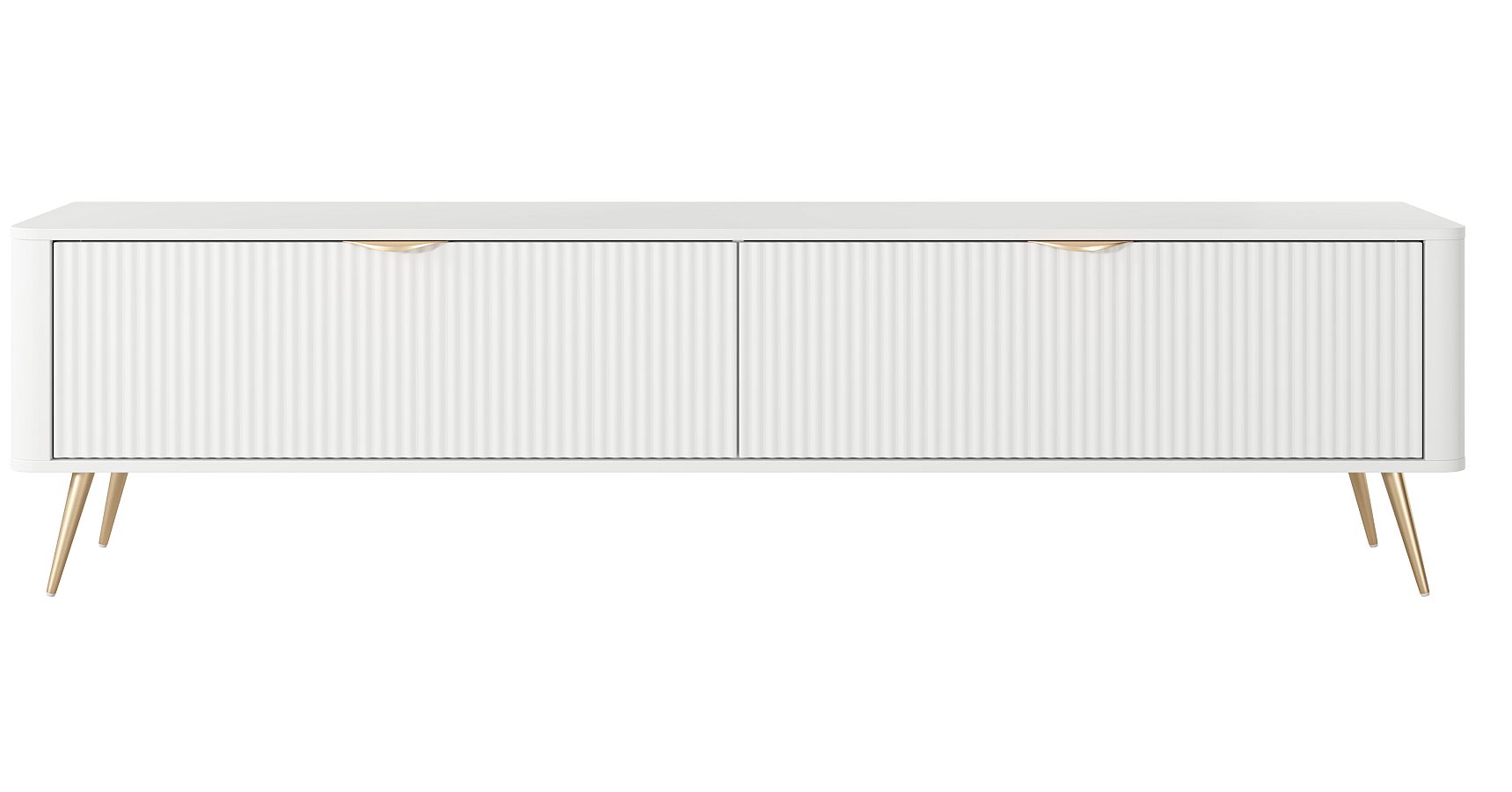 Lante_BTVw Έπιπλο τηλεόρασης Lante Λευκό 200x51x38cm - Image 1