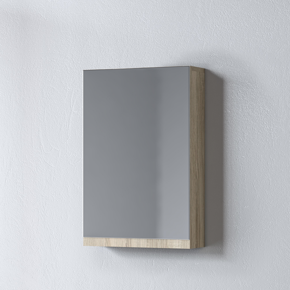MIRROR_APLO_sonoma Καθρέφτης SIENA SONOMA 45 3MSI045SN0W 41,5x12,5x54,50cm - Image 1