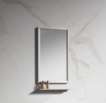 ΚΑΘΡΕΦΤΗΣ THALEIA WITH SELF 400x650mm χρ.SILVER GREY ΠΟΛΥΑΙΘΥΛΕΝΙΟ (HDPE High Density)