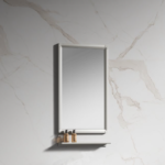 ΚΑΘΡΕΦΤΗΣ THALEIA WITH SELF 400x650mm χρ.SILVER GREY ΠΟΛΥΑΙΘΥΛΕΝΙΟ (HDPE High Density)