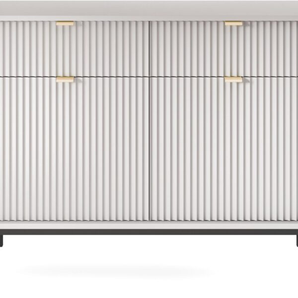 Μπουφές Nova Γκρι 104x39x83cm