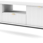 Έπιπλο τηλεόρασης Nova Λευκό 154x39x56cm