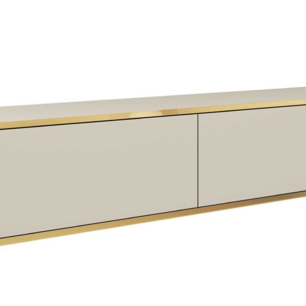 Έπιπλο τηλεόρασης ORO επιτοίχιο Μπεζ 135x30x32cm