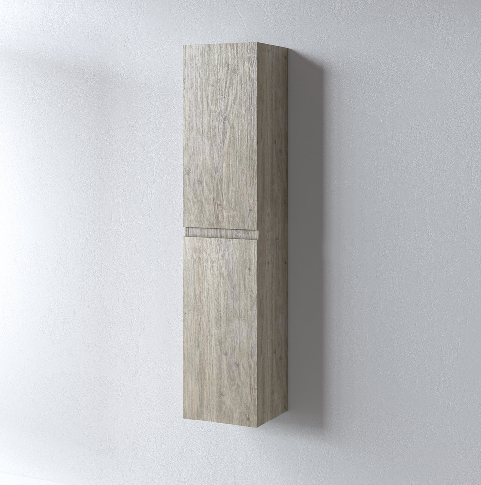 Omega_Beige_oak_Stili Στήλη OMEGA BEIGE OAK 35 3COM035BO0 κρεμαστή 35x32x160 με δύο πόρτες - Image 1