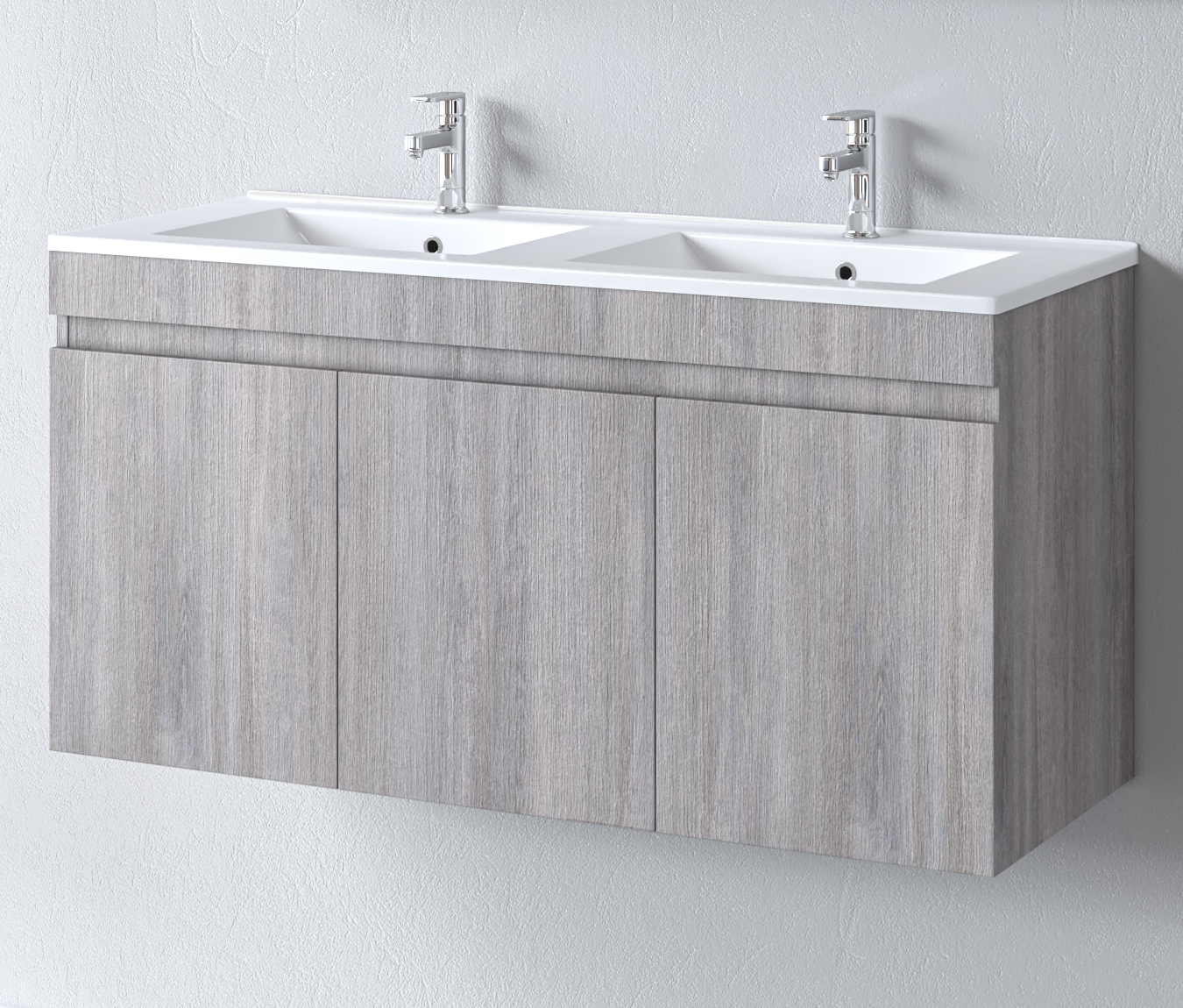 Omega_GREY_120_DIPLOS-base Σετ Πάγκου OMEGA GREY OAK 120cm με Διπλό Νπιτήρα S3BOM120GO0D - Image 1