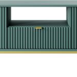 Έπιπλο τηλεόρασης Nova Πράσινο + χρυσό 154x39x56cm