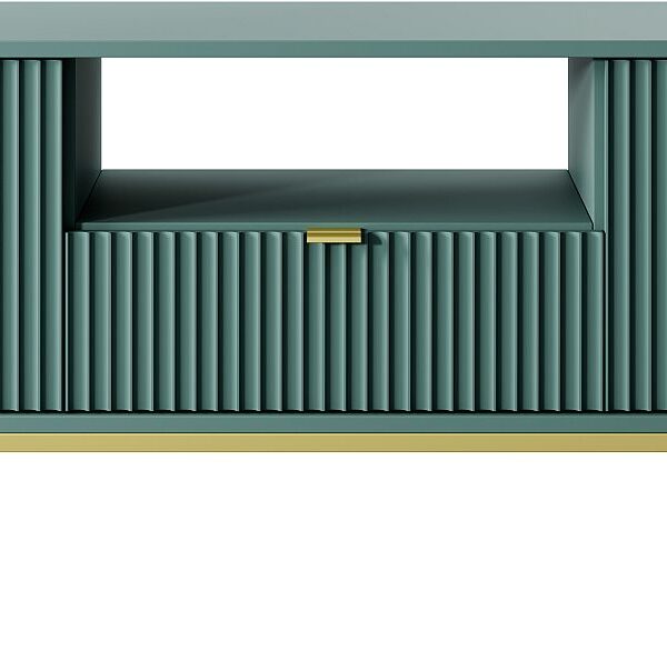 Έπιπλο τηλεόρασης Nova Πράσινο + χρυσό 154x39x56cm