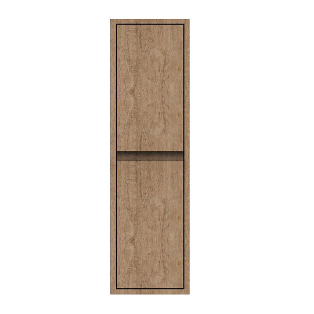 REASIDE-CABINET Στήλη REA Κρεμαστή 35cm PLYWOOD χρ.CAPUCCINO 3CREA035CAP - Image 1