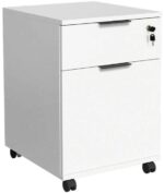 Συρταριέρα γραφείου RKM-311-DD Rio Λευκό 41x61x45cm