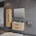 ΚΑΘΡΕΦΤΗΣ SANTA   80cm. χρ.BEIGE MAT 3MSAN080BEM - Image 3