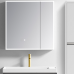 Καθρέφτης SARON LED 80cm χρ. LIGHT GREY κωδ. 3MSAR080WH