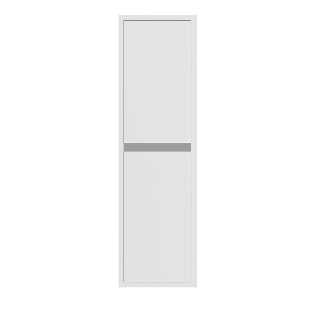 SARON-SIDE-CABINET ΣΤΗΛΗ SARON ΚΡΕΜΑΣΤΗ 35cm PLYWOOD χρ.LIGHT GREY 3CSAR035WH - Image 1