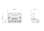 BBQ ΥΓΡΑΕΡΙΟΥ SEMI-PROF TGH-BI-B8B-G 6+1 26,7kW - Image 5