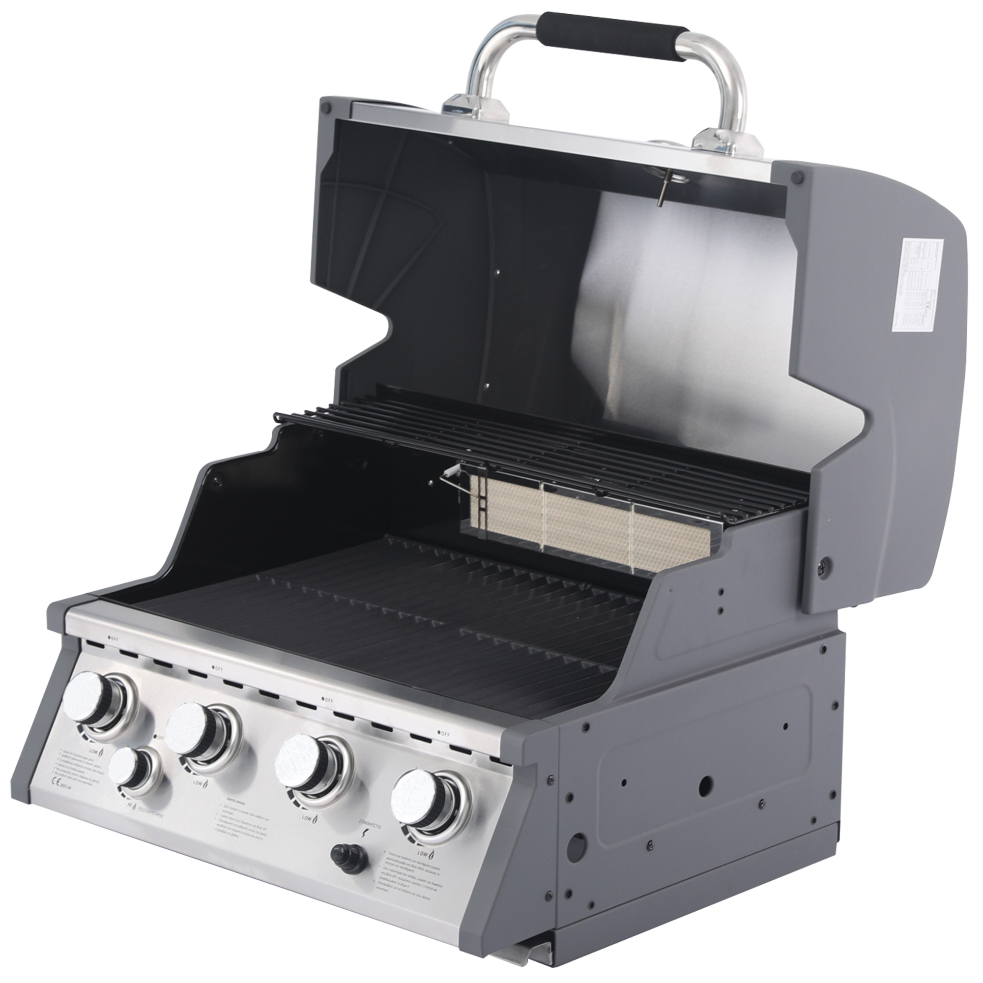SEMI-PROF_TGH-BI-M61_4_1_THERMOGATZ_5 BBQ ΥΓΡΑΕΡΙΟΥ SEMI-PROF TGH-BI-M61 4+1 17,5kW - Image 1