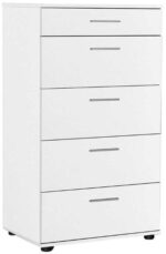Συρταριέρα SFN-550-BB Trendline Λευκή 60x108x44cm