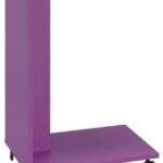 Τραπεζάκι SHP-108-UU C-Shape Μοβ 35x65x45cm