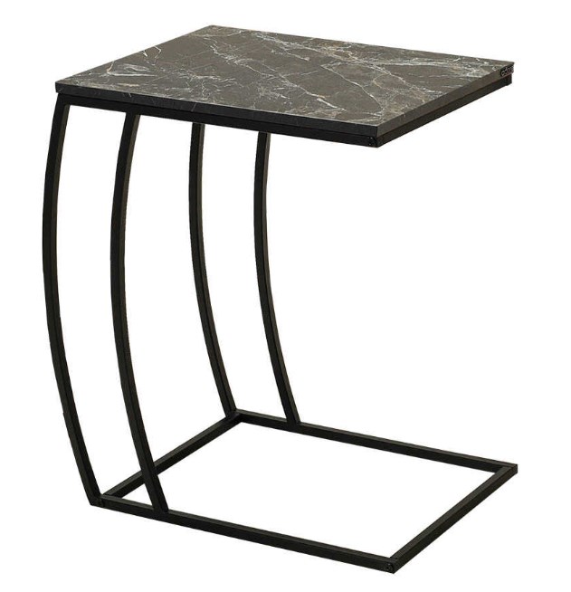 SHP-908-QQ-1 Τραπεζάκι SHP-908-OO Profil Μάρμαρο 50x62x35cm - Image 1