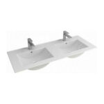 Νιπτήρας SLIM 120 γυαλιστερή πορσελάνη 120x46cm 3WBH120DB0