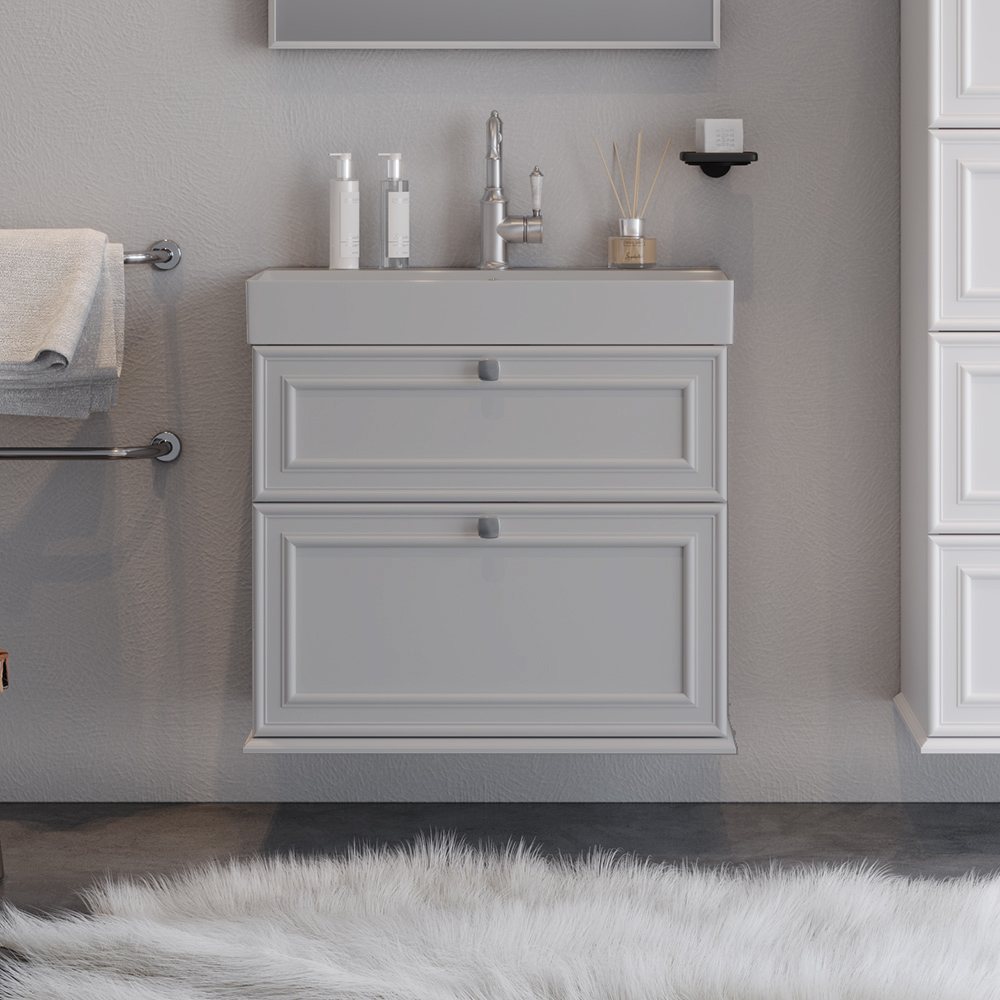 STELLA-70-GREY-MAT ΣΕΤ ΠΑΓΚΟΣ STELLA 70cm χρ.GREY MAT S3BSTE070GRM - Image 1